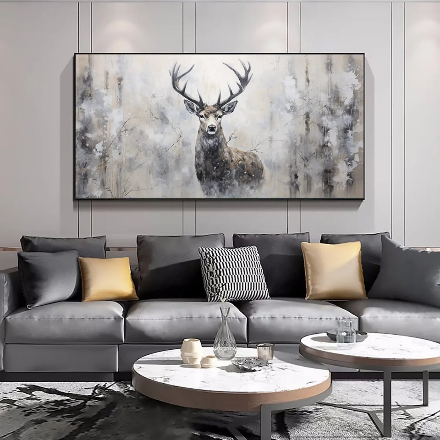 Abstract Animal Wall Art #AM129