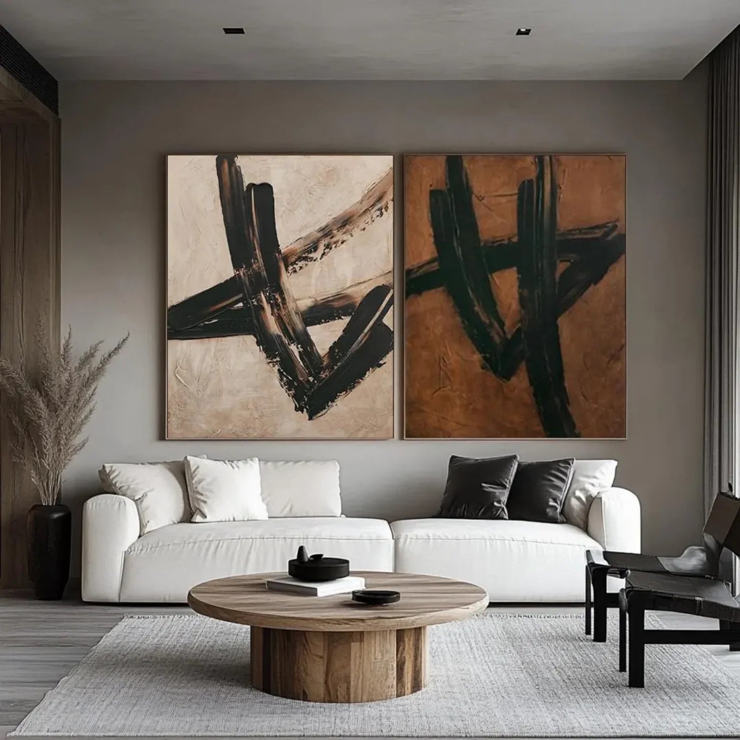 Abstract Tranquility Set of 2 #WA553