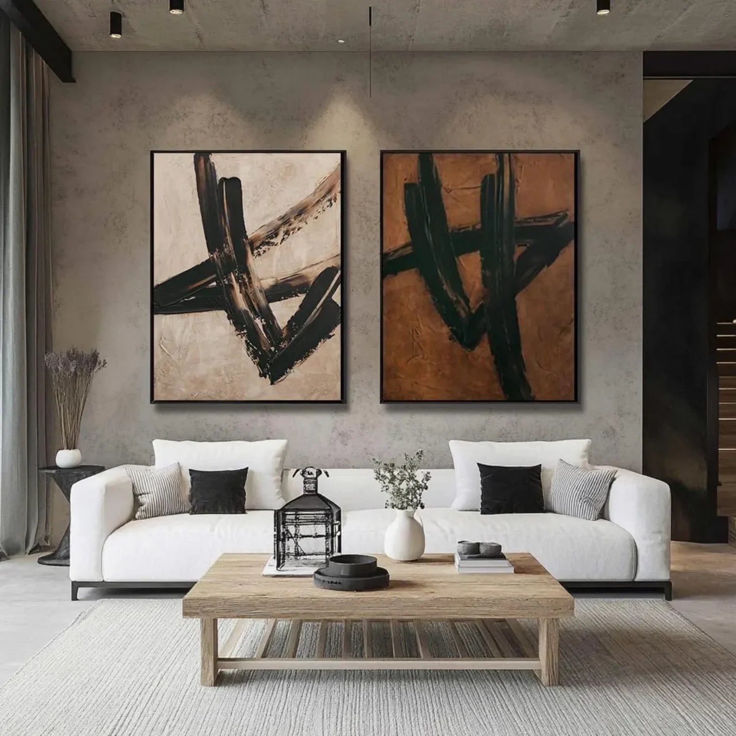 Abstract Tranquility Set of 2 #WA553