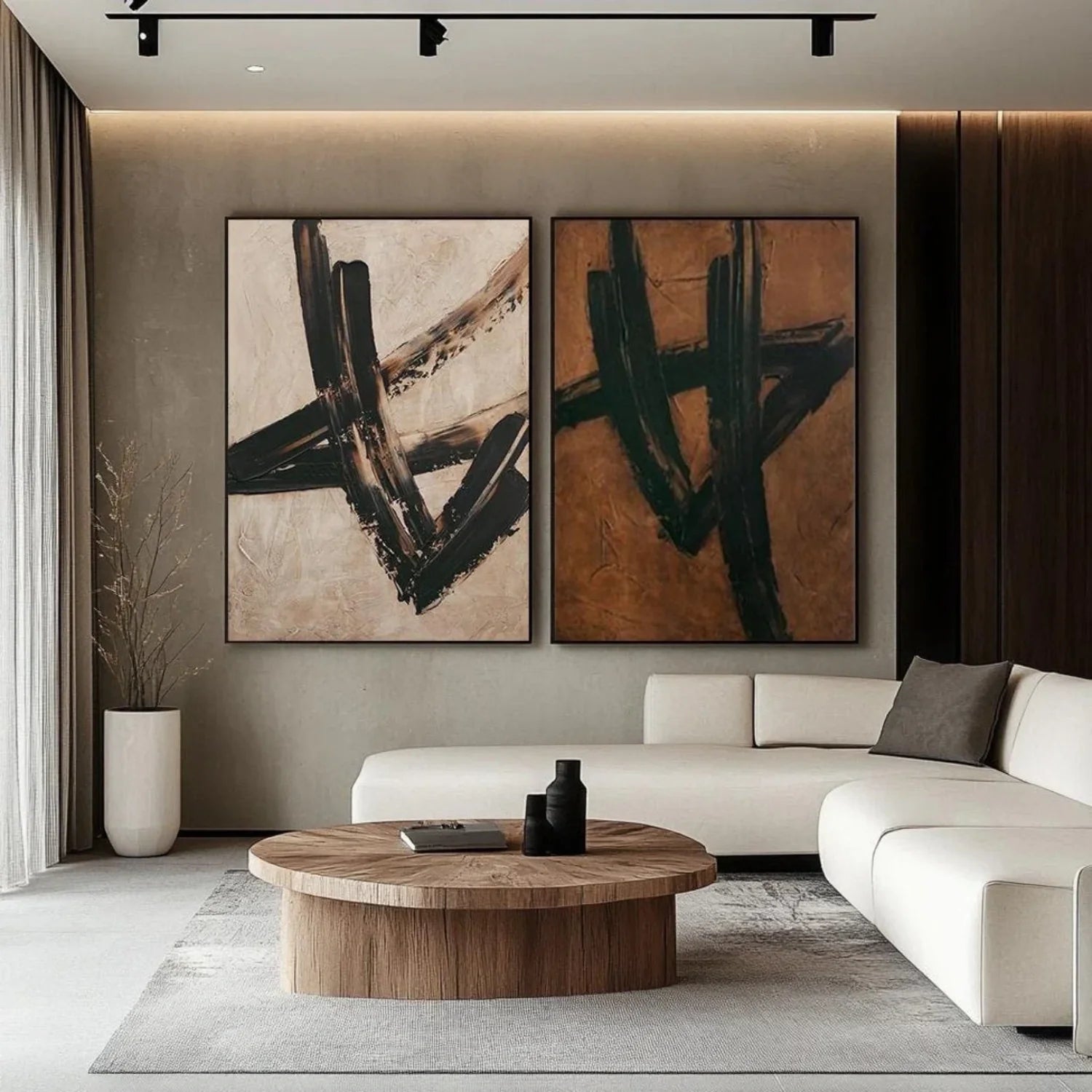 Abstract Tranquility Set of 2 #WA553