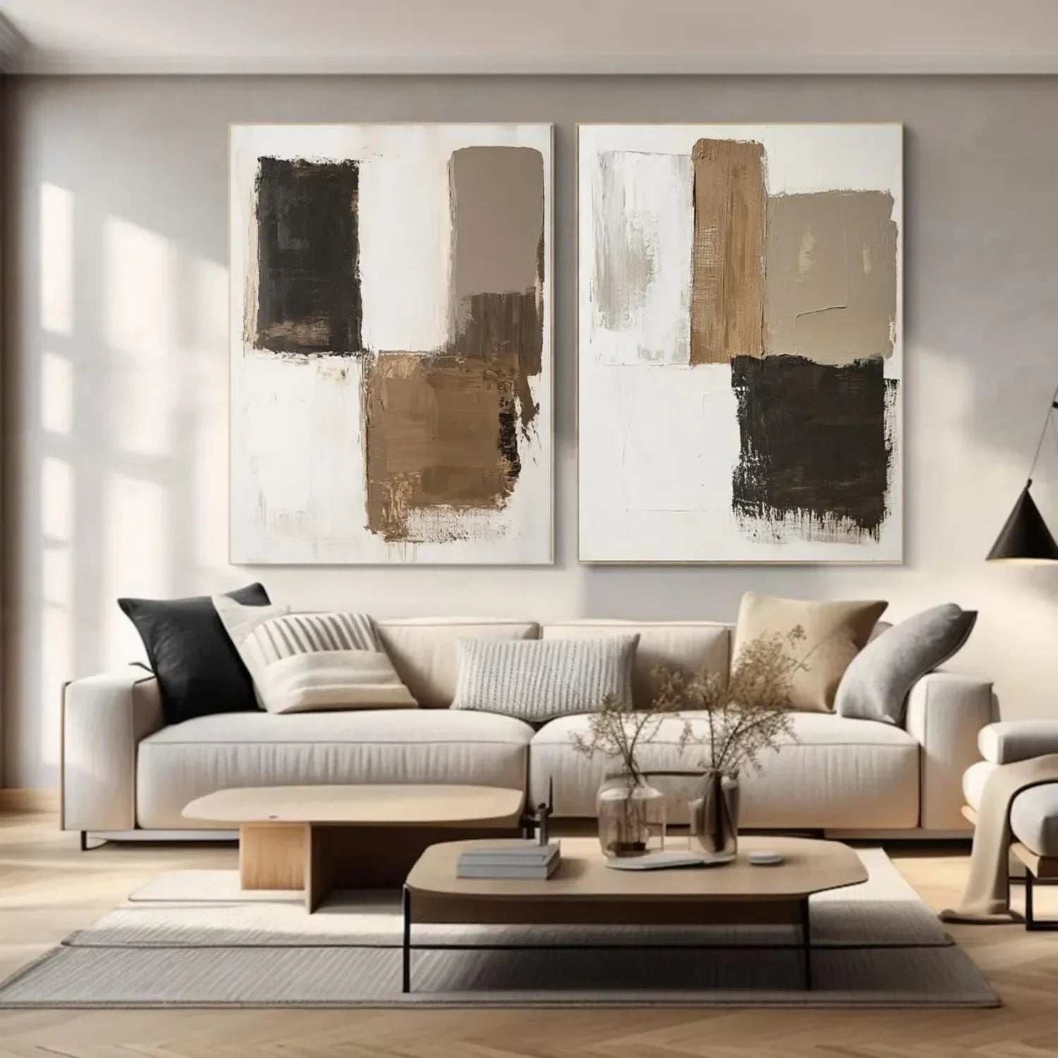 Wabi Sabi Canvas Art Set of 2 #WA621