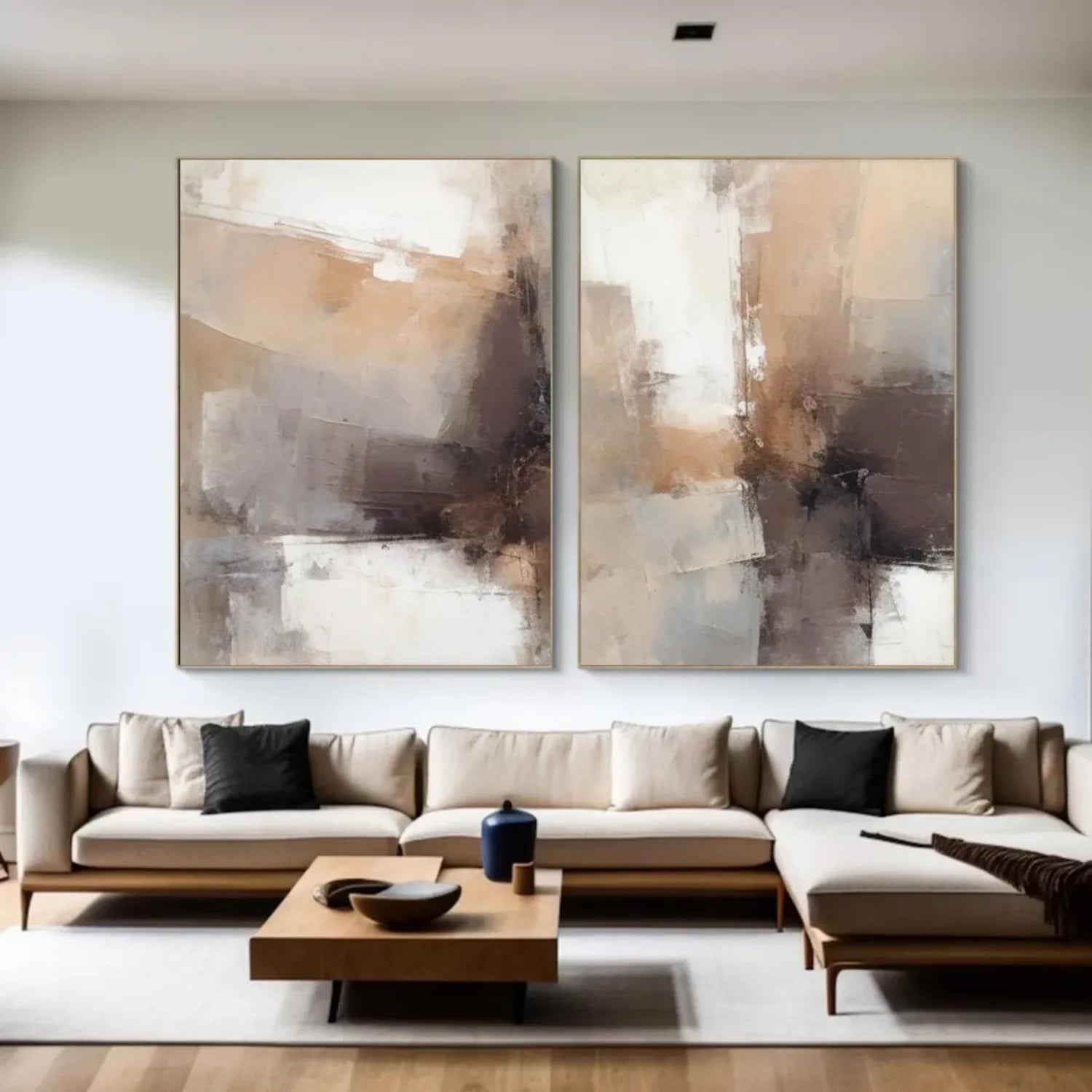 Wabi Sabi Canvas Art Set of 2 #WA619