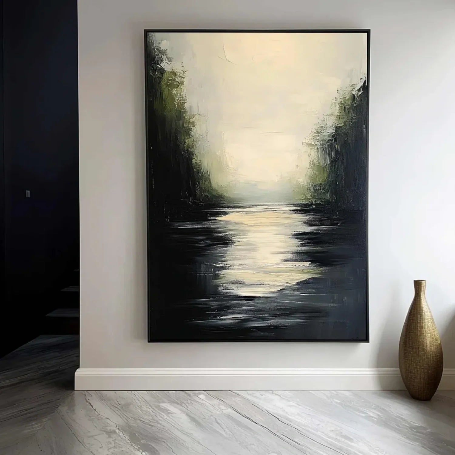 Sea & Sky Abstract Wall Art #SK127