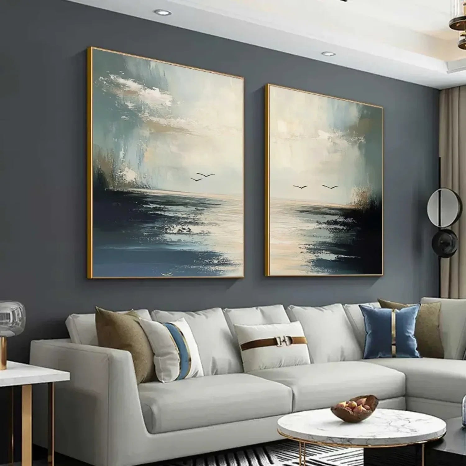 Sea & Sky Abstract_Wall Art #SK129