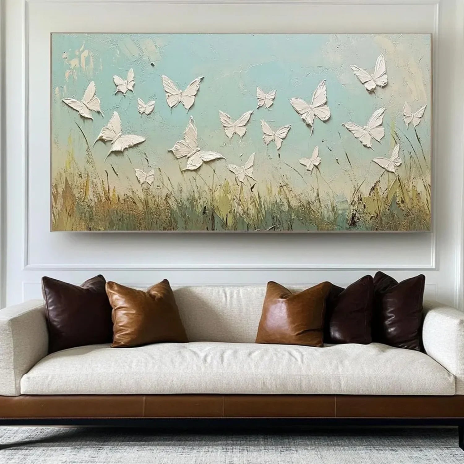 Flower & Tree Abstract Wall Art #FT118