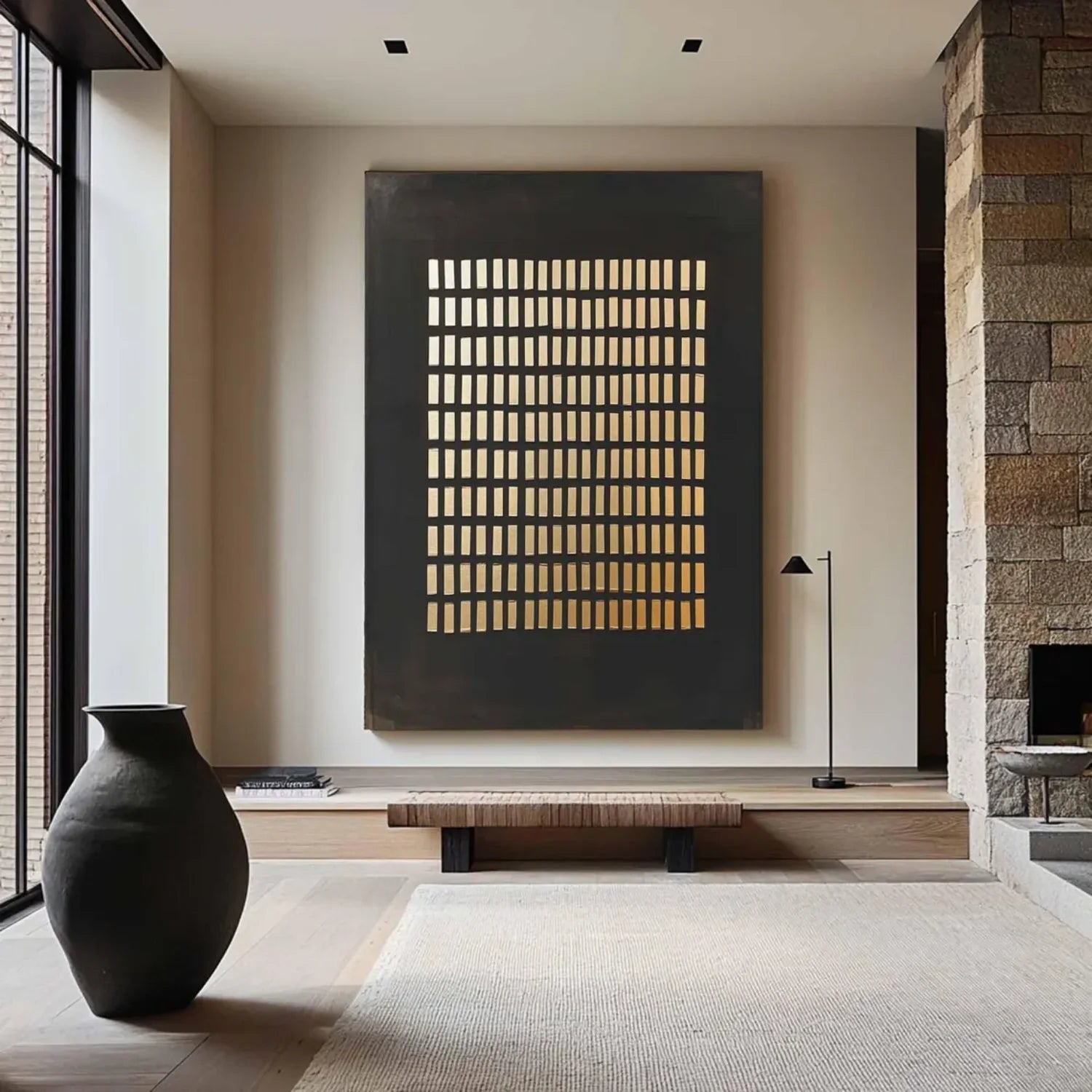 Wabi Sabi_Textured Canvas Art #WA597