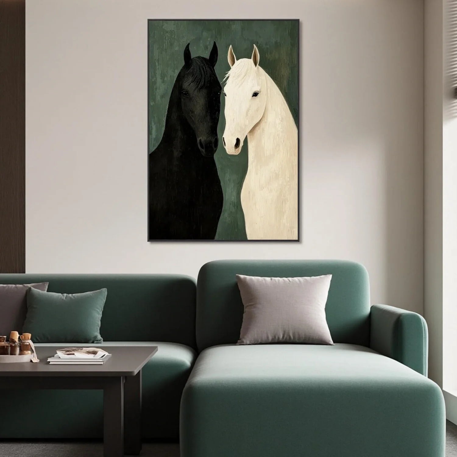 Abstract Animal Horse Wall Art #AM123