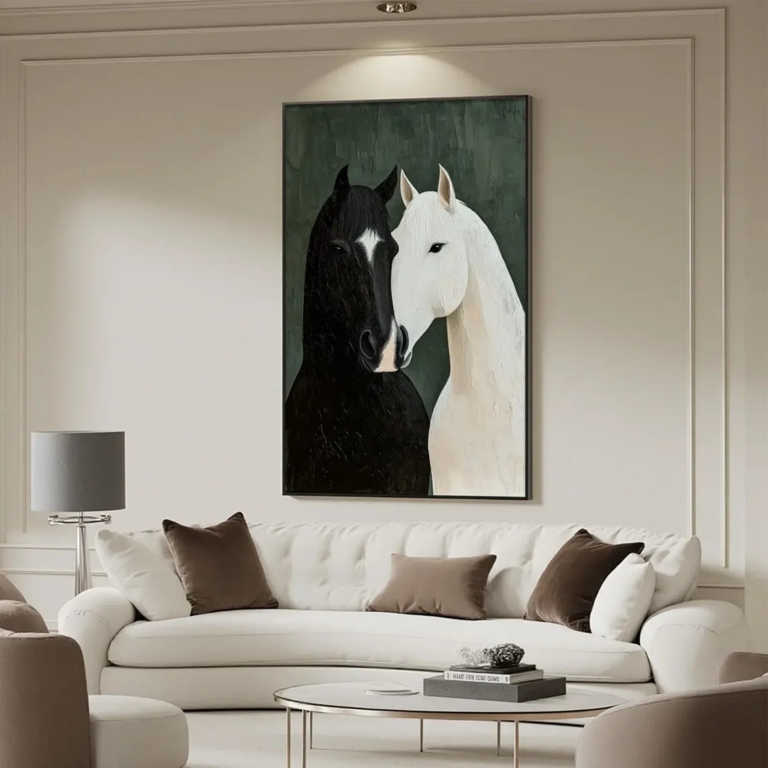 Abstract Animal Horse Wall Art #AM124