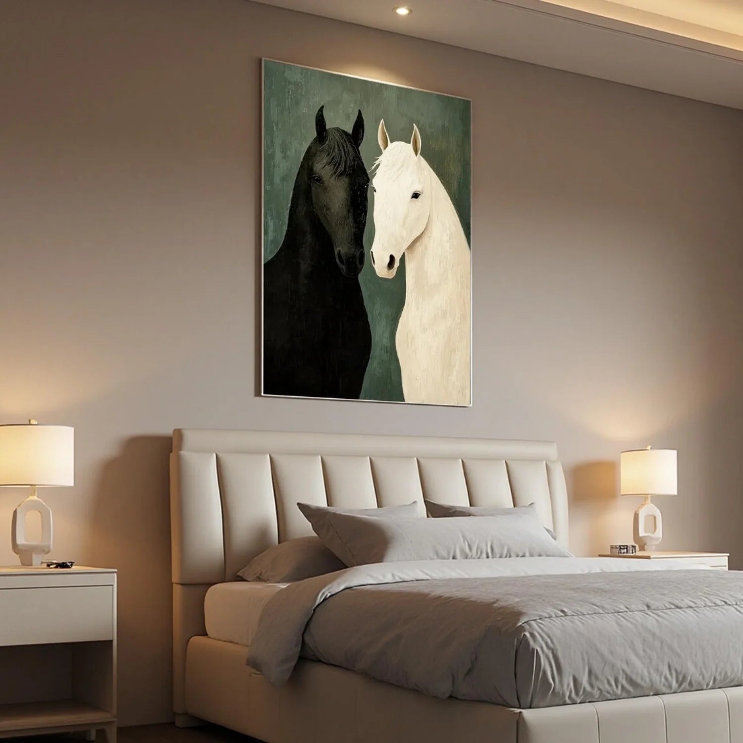 Abstract Animal Horse Wall Art #AM123
