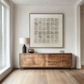 Minimalist 3D Textured Oil Painting #JM82