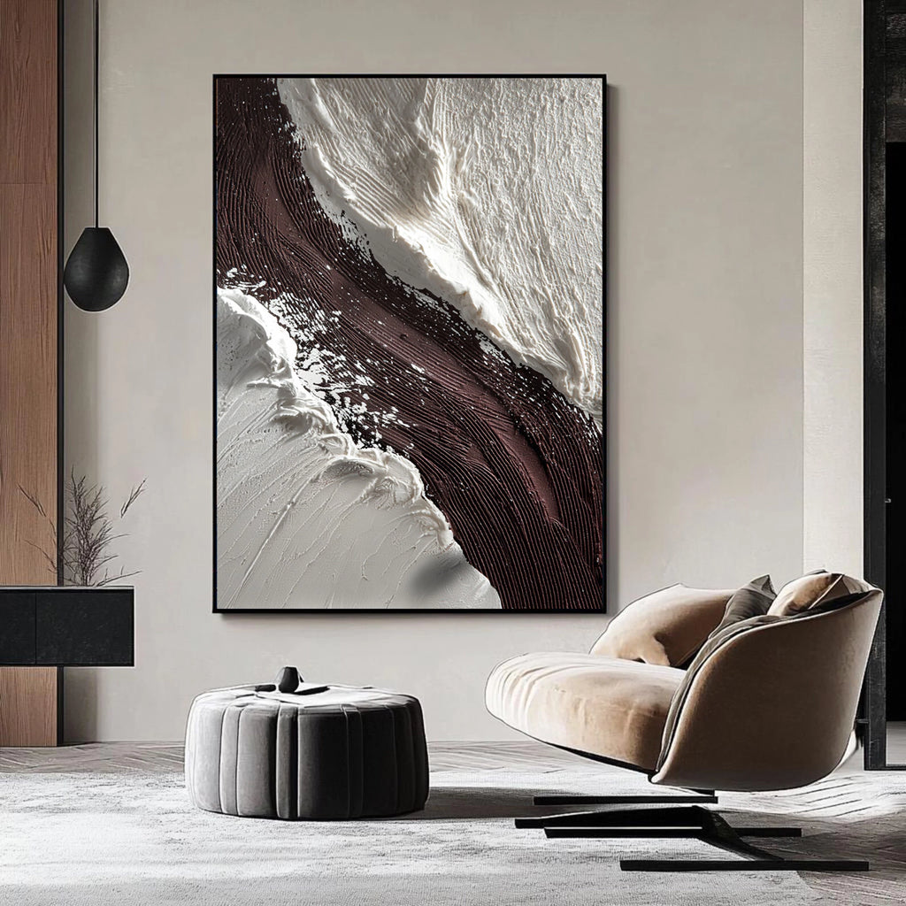 3D Impasto Abstract Oil Painting #MD110