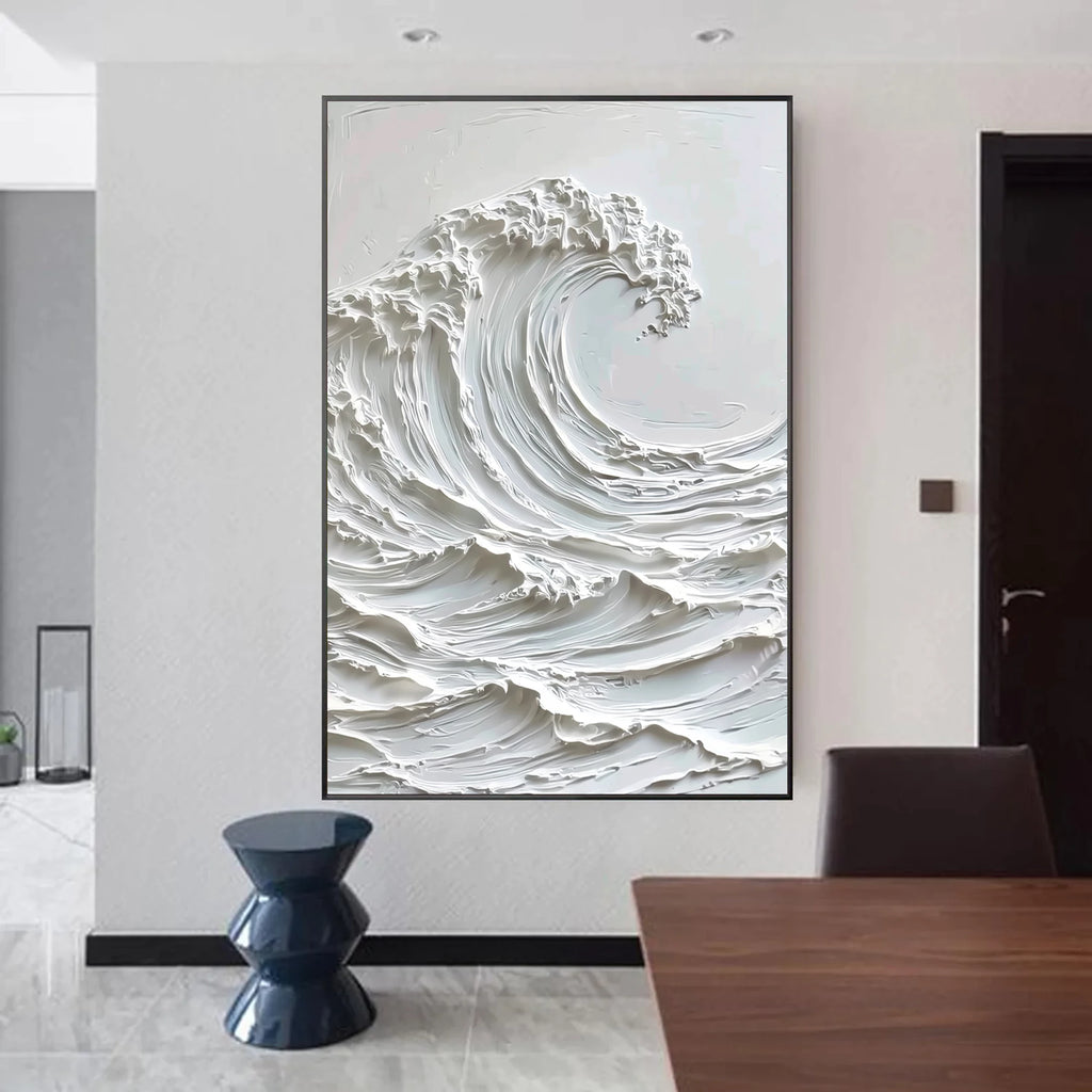 3D Abstract Ocean Wave Wall Art #MD114