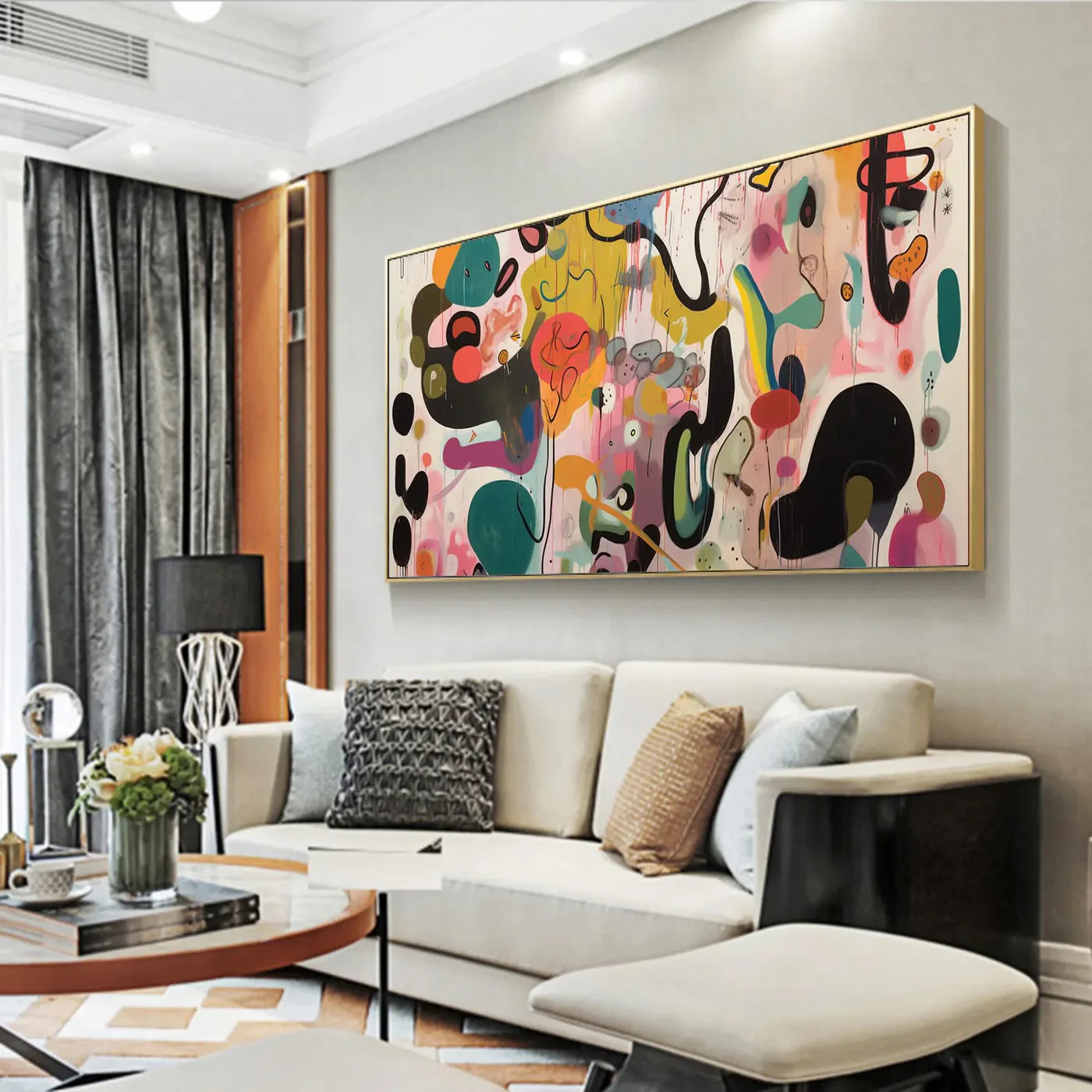 Colorful Abstract Wall Art #WA329