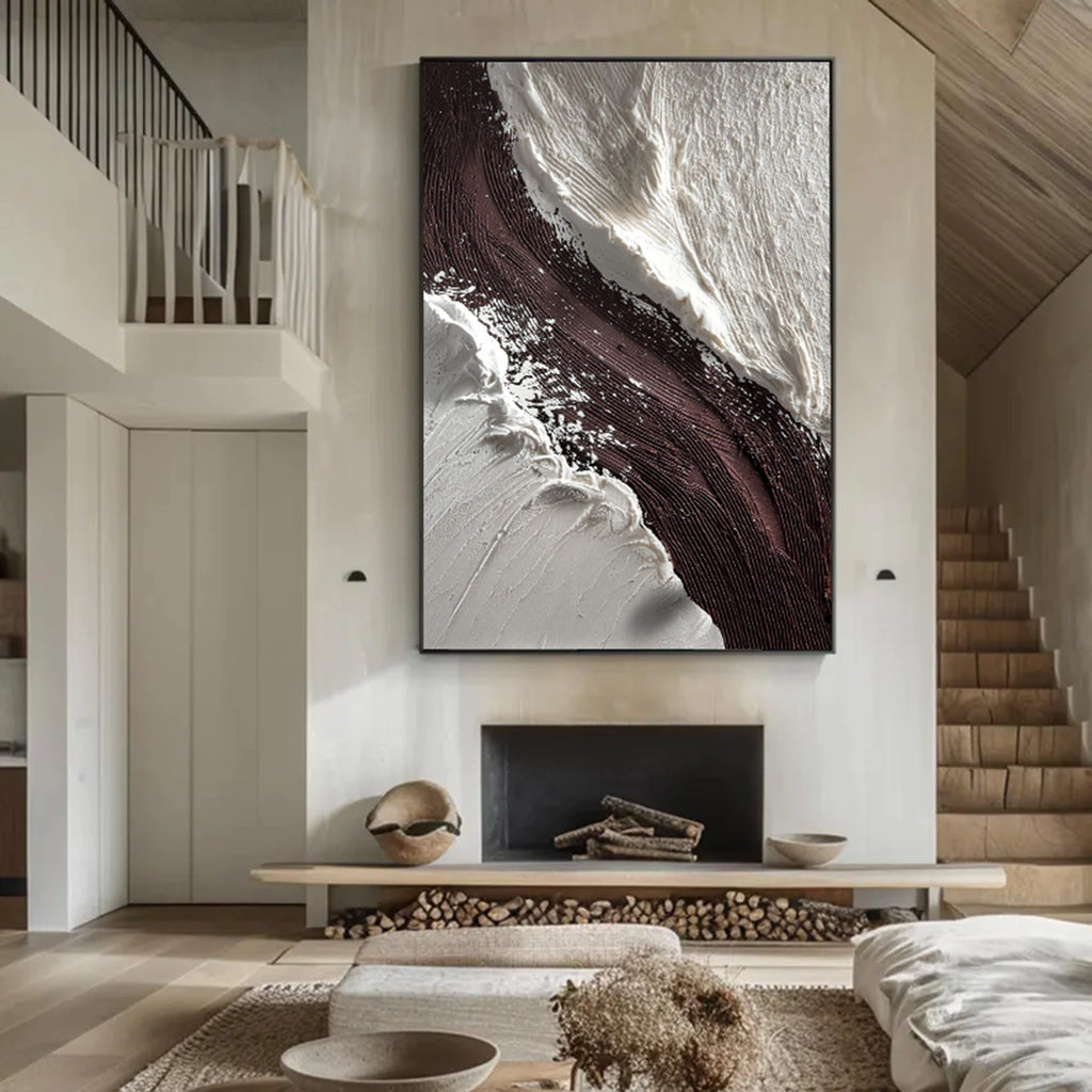 3D Impasto Abstract Oil Painting #MD110