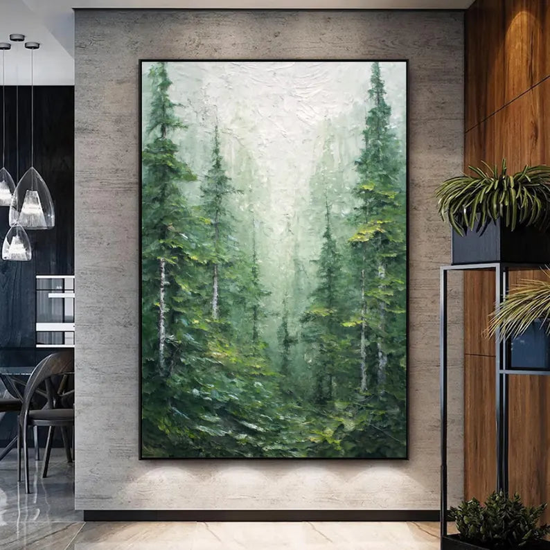 Forest Impasto Wall Art #FT106