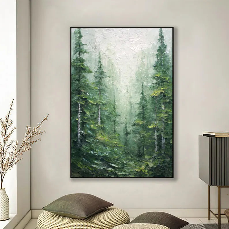 Forest Impasto Wall Art #FT106
