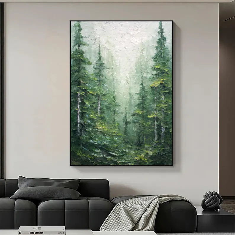 Forest Impasto Wall Art #FT106