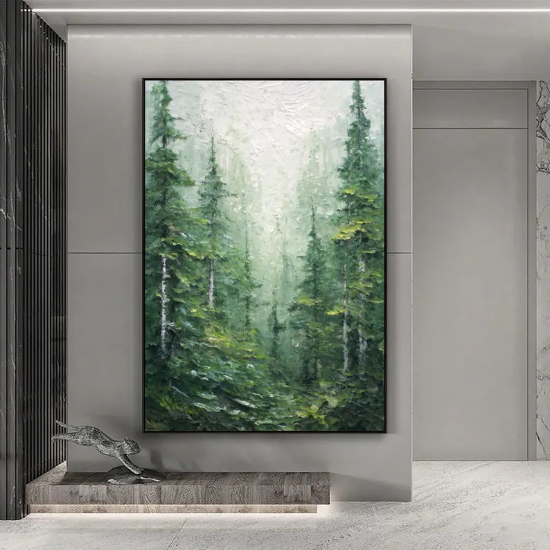 Forest Impasto Wall Art #FT106