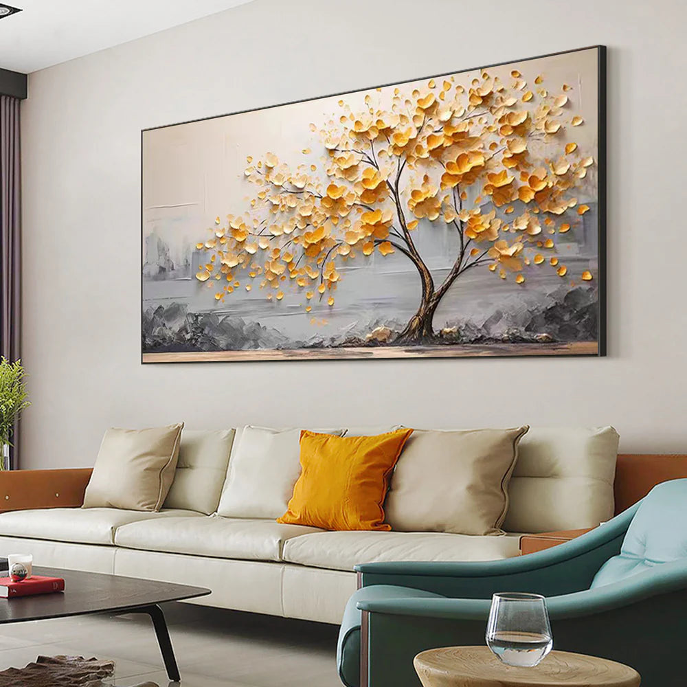 Impasto Textured Floral Oil Painting #FT514