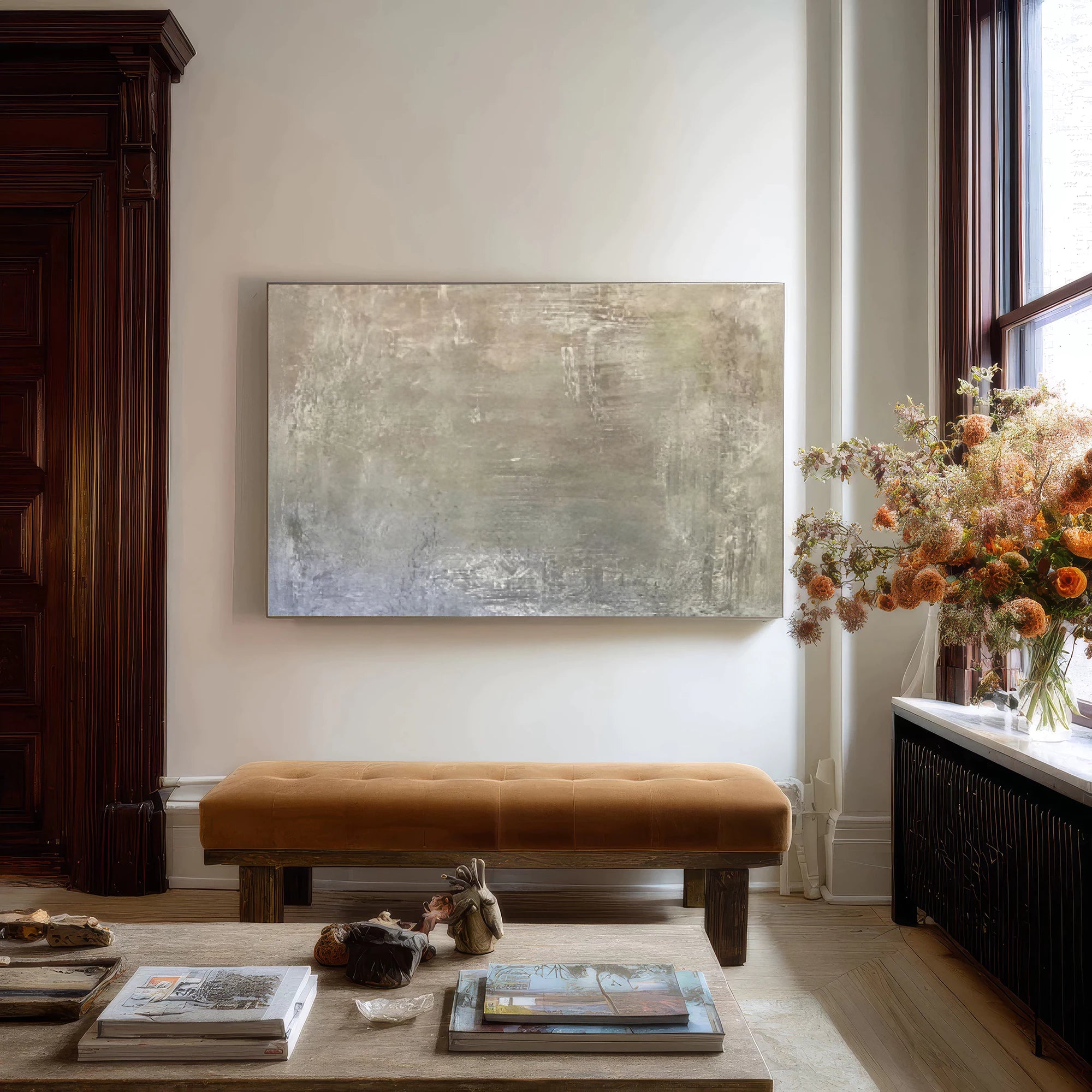 Minimalist Vintage Oil Painting #WA63