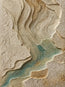 Beige & Sage Textured Wall Art for Living Room, Organic Wabi Sabi Abstract Painting #AA8J7O43