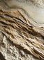 Beige Textured Wall Art for Living Room, Organic Wabi Sabi Abstract Landscape #OGKK7MTG