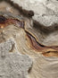 Beige & Rust Textured Wall Art for Living Room, Organic Wabi Sabi Abstract Painting #S8IVN8V4
