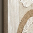 Beige Textured Wall Art for Entryway, Geometric Wabi Sabi Abstract Painting #099KIUX2