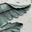 Still Canopy — Green 3D Textured Tropical Leaf Painting #QZXN7XHH