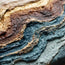 Teal and Gold Textured Abstract Art for Living Room #UCW2NNTI