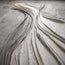 Neutral Textured Wall Art for Living Room, Warm Gray Flowing Abstract #ZY8I4ESQ