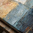 Ivory and Terracotta Textured Abstract Art for Living Room #2XPGRLKS
